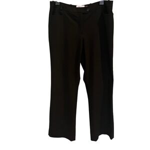 Calvin Klein Modern Fit Black Dress Pants Women's Size 12P Petite‎ Pristine